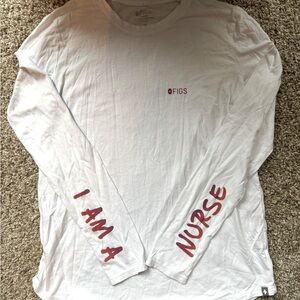 Figs long sleeved under-scrub